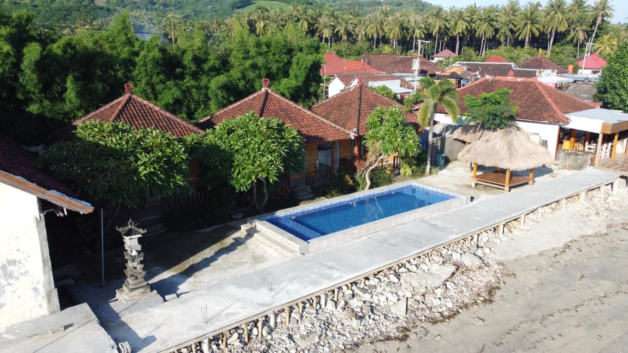 Krisna Bungalows and Restaurant Sekotong Exterior foto